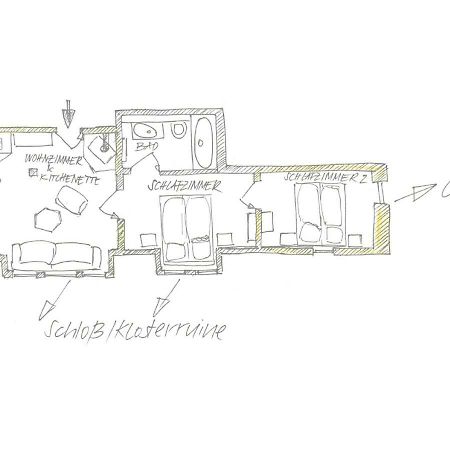 Ferienwohnung Gutshaus Altbauhof Dargun Exterior foto
