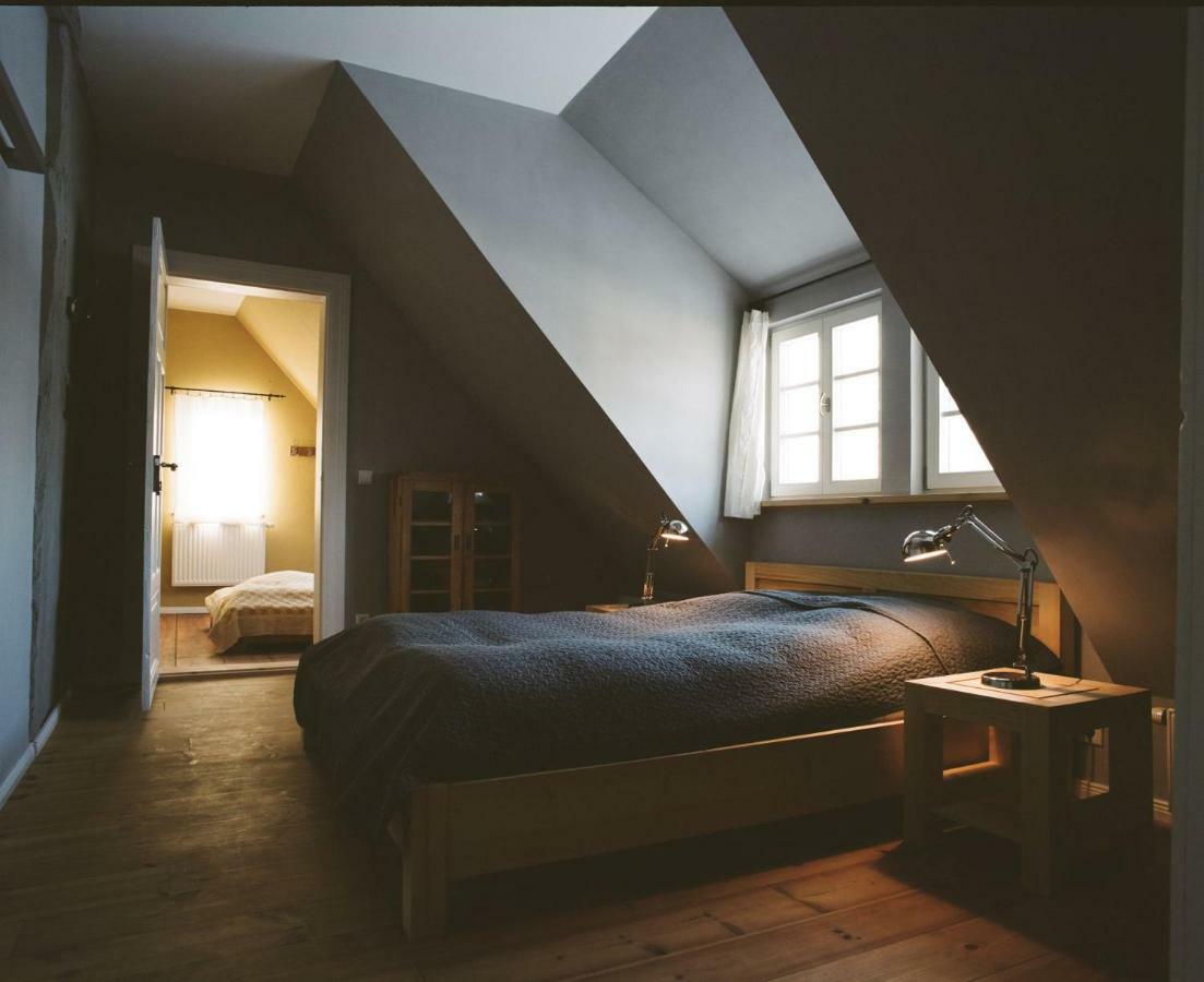 Ferienwohnung Gutshaus Altbauhof Dargun Exterior foto